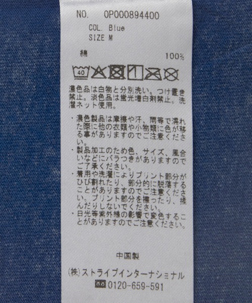 Tom&Jerry(トムアンドジェリー)の「TOM and JERRY/トムとジェリー トムTEE(Tシャツ/カットソー・レディース・チャコールグレー/ブルー・M/L)」の22枚目の写真