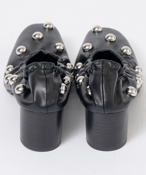 MAISON SPECIAL（メゾンスペシャル）の「Multi Fabric Pumps/マルチファブリックパンプス（パンプス・レディース・ダークブラック/アイボリー/マルチ/ブラック・36/37/38）」の21枚目の写真