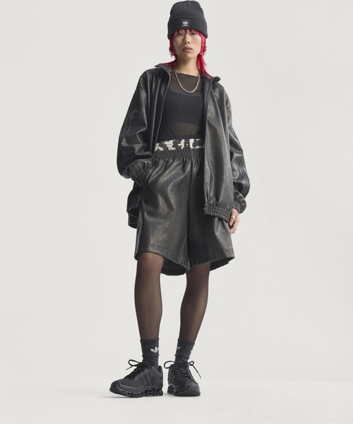 『完売人気商品！』adidas ファイヤーバード プレザー トラックトップ adidas FIREBIRD PLEATHER JACKE / アディダス ファイヤーバード