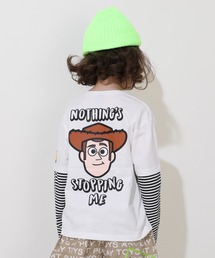 Disney（ディズニー）の「親子お揃い ディズニー トイ・ストーリー 重ね着風 ロンT 0733K（Tシャツ/カットソー・キッズ）」