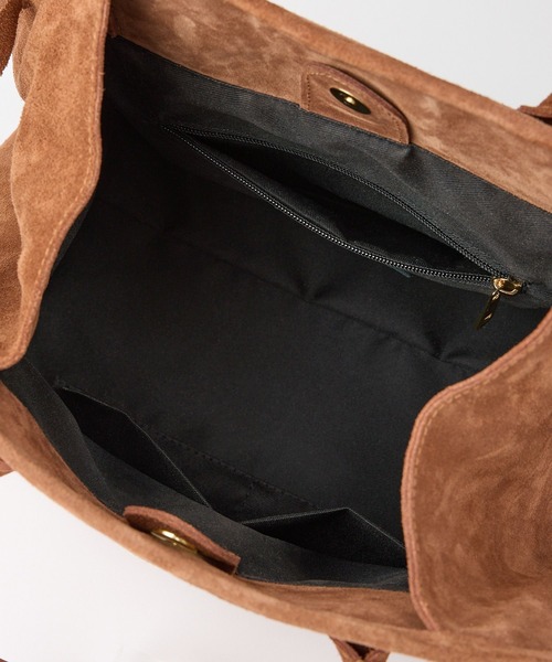 aiko様ご購入品です 現行品 オウレンティ スエードボストンバッグ AULENTTI】スウェードボストン（ボストンバッグ）｜AULENTTI