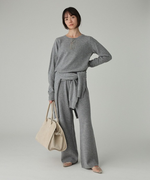 AULENTTI（オウレンティ）の「【AULENTTI】スウェードボストン（ボストンバッグ・レディース・ブラウン/オフホワイト・フリー）」の6枚目の写真