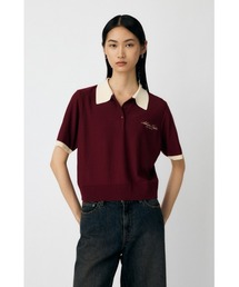 HALF SLEEVE KNIT ポロ