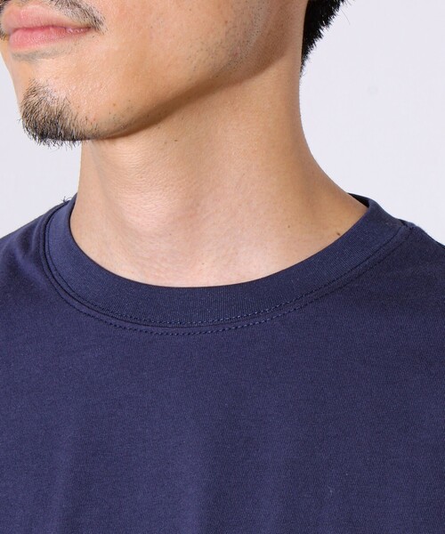 GLOSTER(グロスター)の「【ロングセラーコラボ】ジムニー×GLOSTER 長袖プリントTシャツ(Tシャツ/カットソー・メンズ・ホワイト/ネイビー/チャコールグレー・M/L)」の6枚目の写真