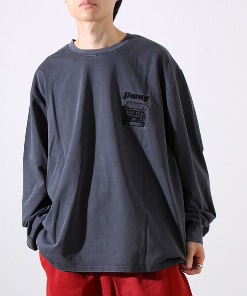 セール】【ロングセラーコラボ】ジムニー×GLOSTER 長袖プリントTシャツ