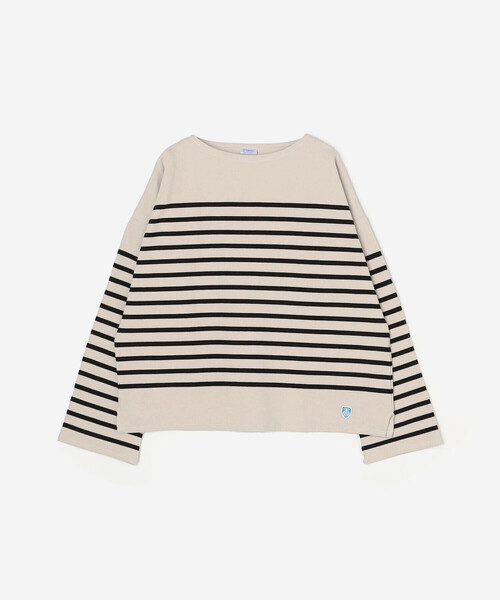 タグ付 オーシバル ORCIVAL ラッセルフレンチセーラーTシャツ ORCIVAL | ラッセル ワイドセーラーTシャツ WOMEN（Tシャツ