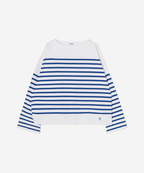 ORCIVAL(オーシバル)の「ORCIVAL | ラッセル ワイドセーラーTシャツ WOMEN(Tシャツ/カットソー・レディース・ブルー系その他/ベージュ系その他/グレー系その他/ブラック系その他・1)」の17枚目の写真