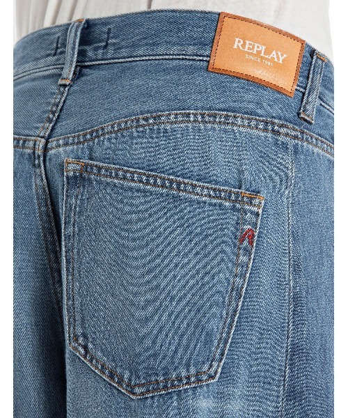 REPLAY（リプレイ）の「バギーフィットNARJA　コットンリヨセルブルーデニム（デニムパンツ・レディース・ブルー・W28xL32/W27xL32/W26xL32/W25xL32/W24xL32/W23xL32）」の8枚目の写真