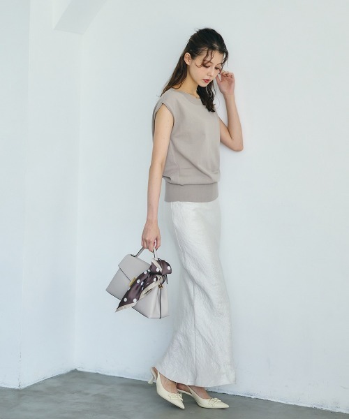 12Twelve Agenda(トゥエルブ アジェンダ)の「2wayショルダーゆるニットプルオーバー(ニット/セーター・レディース・ブルーグリーン/ブラウン/ベージュ・M)」の13枚目の写真