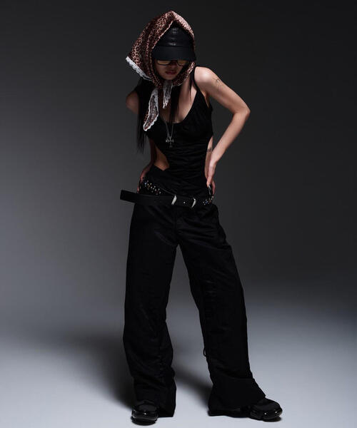 ROYAL FLASH（ロイヤルフラッシュ）の「MITSUKI/ミツキ/WAIST V MILITARY PANTS（その他パンツ・レディース・ホワイト/その他24/ブラック・S/M）」の18枚目の写真