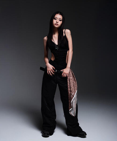 ROYAL FLASH（ロイヤルフラッシュ）の「MITSUKI/ミツキ/WAIST V MILITARY PANTS（その他パンツ・レディース・ホワイト/その他24/ブラック・S/M）」の19枚目の写真