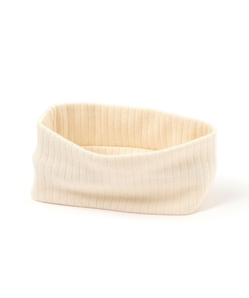 BAYFLOW（ベイフロー）の「[トレンドの太幅]リブターバン（ヘアバンド・レディース・グレー/ブラック/ブラウン/アイボリー・FREE）」の4枚目の写真