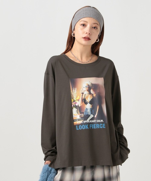 BAYFLOW（ベイフロー）の「[トレンドの太幅]リブターバン（ヘアバンド・レディース・グレー/ブラック/ブラウン/アイボリー・FREE）」の5枚目の写真