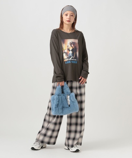 BAYFLOW（ベイフロー）の「[トレンドの太幅]リブターバン（ヘアバンド・レディース・グレー/ブラック/ブラウン/アイボリー・FREE）」の8枚目の写真