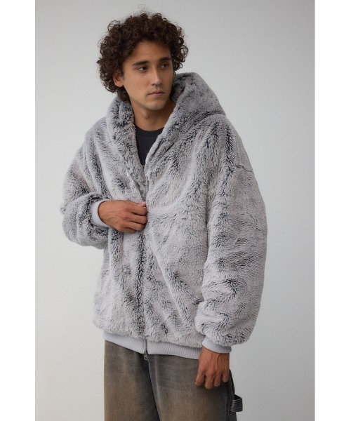 AZUL by moussy（アズールバイマウジー）の「フェイクファーブルゾン