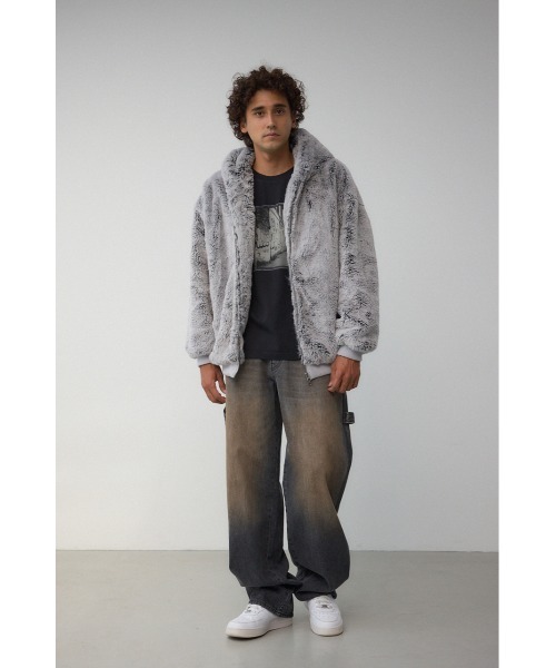 AZUL by moussy（アズールバイマウジー）の「フェイクファーブルゾン