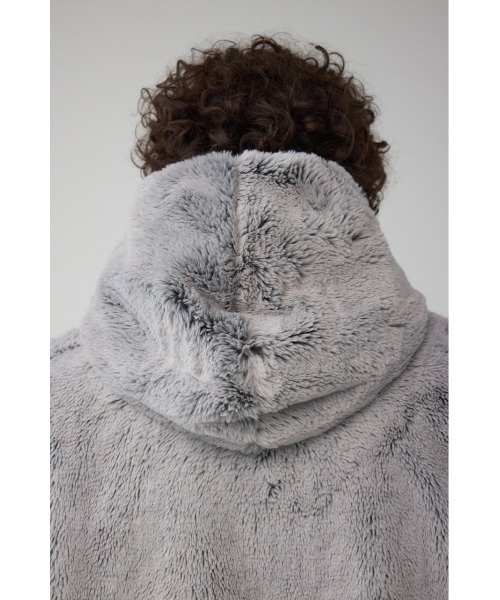 AZUL by moussy（アズールバイマウジー）の「フェイクファーブルゾン（ブルゾン・メンズ・ブラック/グレー/ベージュ/グリーン系その他2・MEDIUM/LARGE）」の14枚目の写真