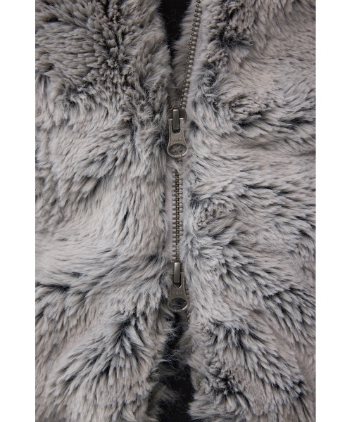 AZUL by moussy（アズールバイマウジー）の「フェイクファーブルゾン（ブルゾン・メンズ・ブラック/グレー/ベージュ/グリーン系その他2・MEDIUM/LARGE）」の19枚目の写真