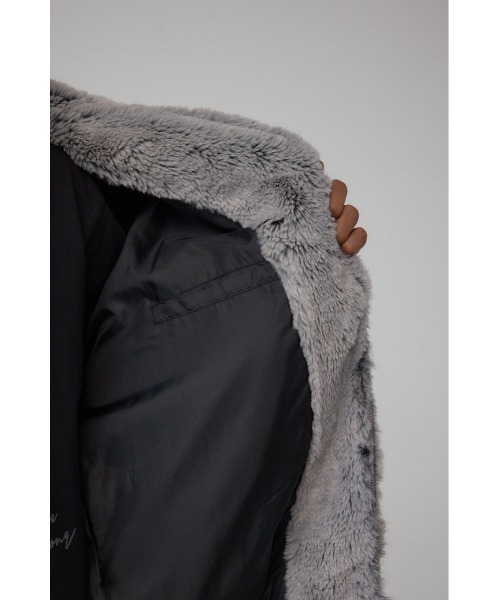 AZUL by moussy（アズールバイマウジー）の「フェイクファーブルゾン（ブルゾン・メンズ・ブラック/グレー/ベージュ/グリーン系その他2・MEDIUM/LARGE）」の20枚目の写真