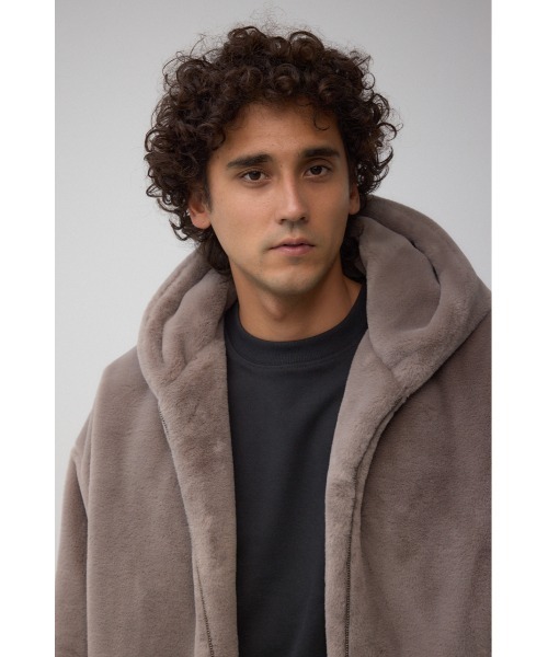 AZUL by moussy（アズールバイマウジー）の「フェイクファーブルゾン