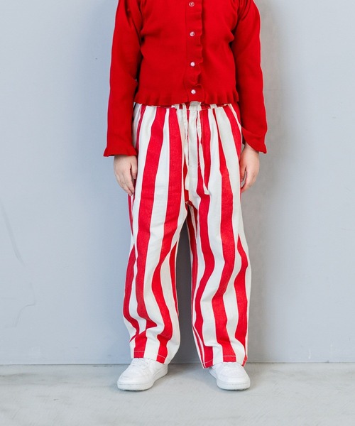 LOWRYS FARM(ローリーズファーム)の「シェフパンツ 583661(その他パンツ・キッズ・ブラック/オフホワイト/レッド/ブルー/ブラック×ホワイト/レオパード/ブラック系その他/ドット/ホワイト系その他・110cm/120cm/130cm/140cm/150cm)」の7枚目の写真