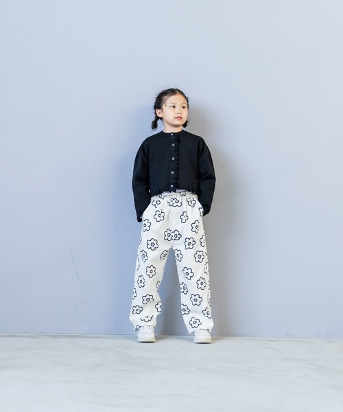 LOWRYS FARM(ローリーズファーム)の「シェフパンツ 583661(その他パンツ・キッズ・ブラック/オフホワイト/レッド/ブルー/ブラック×ホワイト/レオパード/ブラック系その他/ドット/ホワイト系その他・110cm/120cm/130cm/140cm/150cm)」の10枚目の写真