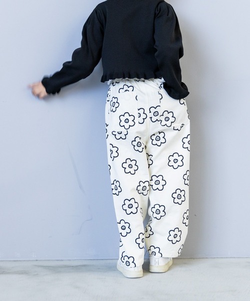 LOWRYS FARM(ローリーズファーム)の「シェフパンツ 583661(その他パンツ・キッズ・ブラック/オフホワイト/レッド/ブルー/ブラック×ホワイト/レオパード/ブラック系その他/ドット/ホワイト系その他・110cm/120cm/130cm/140cm/150cm)」の15枚目の写真