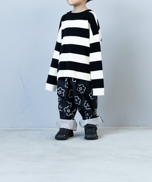 LOWRYS FARM(ローリーズファーム)の「シェフパンツ 583661(その他パンツ・キッズ・ブラック/オフホワイト/レッド/ブルー/ブラック×ホワイト/レオパード/ブラック系その他/ドット/ホワイト系その他・110cm/120cm/130cm/140cm/150cm)」の18枚目の写真