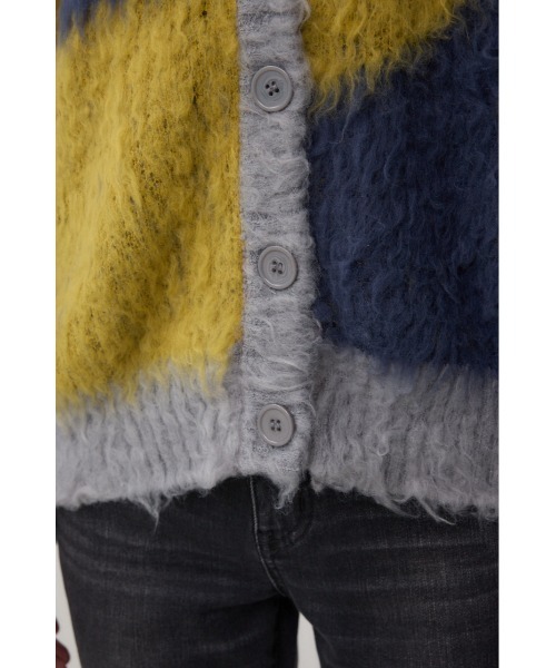 AZUL by moussy（アズールバイマウジー）の「ブロッキンググラデーションカーディガン（カーディガン/ボレロ・レディース・ブルー系その他/ピンク系その他/ブルー系その他3・SMALL/MEDIUM）」の11枚目の写真