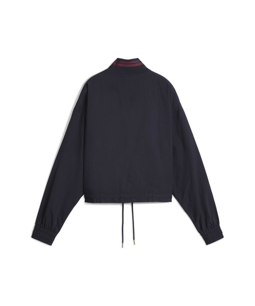 PUMA（プーマ）の「PUMA プーマ ウィメンズ プレミアム ESS リラックスド ウーブン ジャケット（ブルゾン・レディース・レッド/ネイビー・SMALL/X-LARGE/LARGE/MEDIUM）」の6枚目の写真
