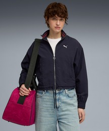 PUMA（プーマ）の「PUMA プーマ ウィメンズ プレミアム ESS リラックスド ウーブン ジャケット（ブルゾン）」