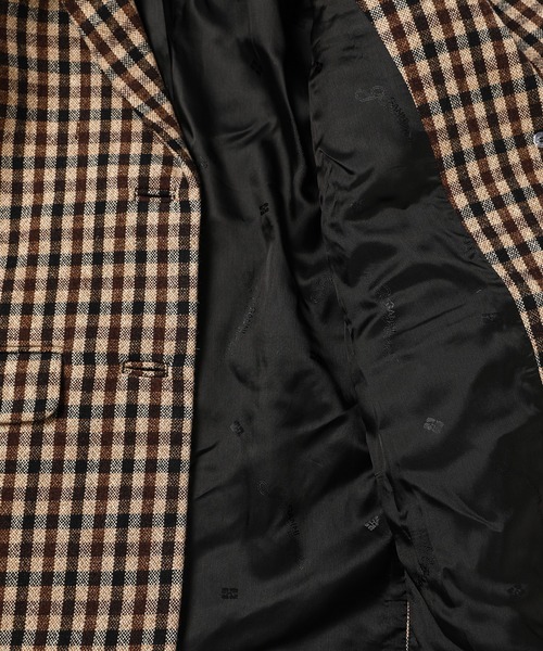 GANNI（ガニー）の「Check Wool Mix Oversized Blazer（テーラードジャケット・レディース・その他・38/36）」の5枚目の写真