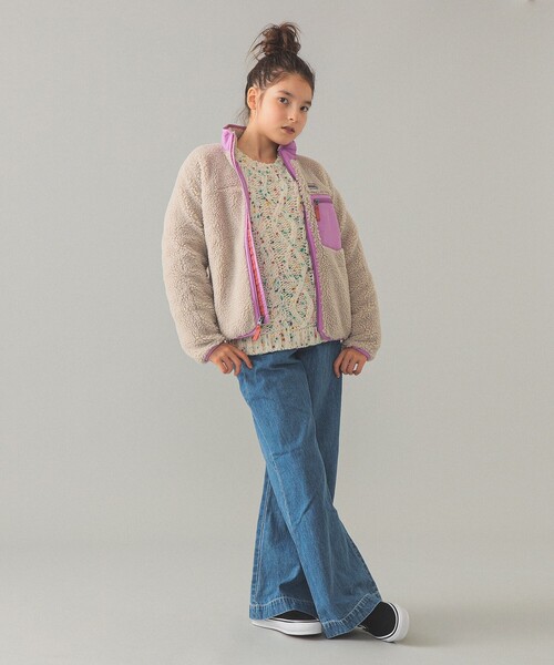 こども ビームス（コドモビームス）の「【別注】MARET / デニム フレア パンツ 2025FW（140～150cm）（その他パンツ・キッズ・インディゴブルー・L(140-150㎝)）」の5枚目の写真
