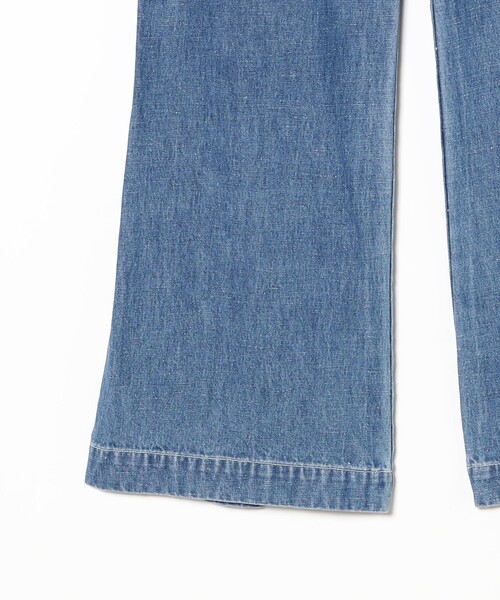 こども ビームス（コドモビームス）の「【別注】MARET / デニム フレア パンツ 2025FW（140～150cm）（その他パンツ・キッズ・インディゴブルー・L(140-150㎝)）」の8枚目の写真