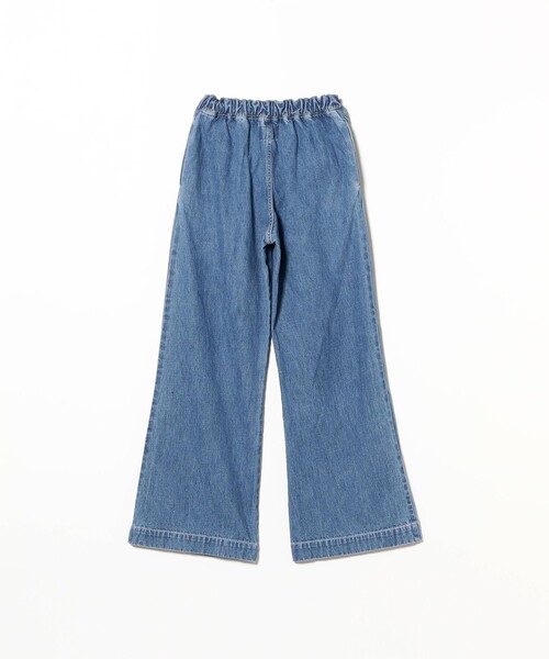 こども ビームス（コドモビームス）の「【別注】MARET / デニム フレア パンツ 2025FW（140～150cm）（その他パンツ・キッズ・インディゴブルー・L(140-150㎝)）」の9枚目の写真