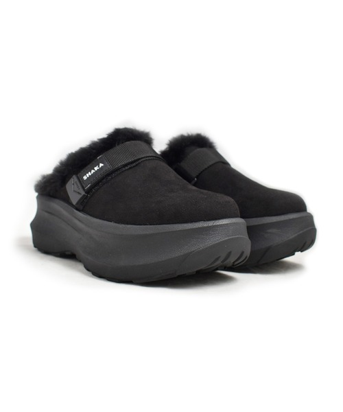SHAKA(シャカ)の「SHAKA スナッグ ボア ミュール サンダル SNUG BOA MULE GES CHUNKY(その他シューズ・レディース・ブラウン系/ブラック/ベージュ・23/25/24)」の2枚目の写真