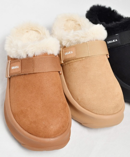 SHAKA(シャカ)の「SHAKA スナッグ ボア ミュール サンダル SNUG BOA MULE GES CHUNKY(その他シューズ・レディース・ブラウン系/ブラック/ベージュ・23/25/24)」の11枚目の写真