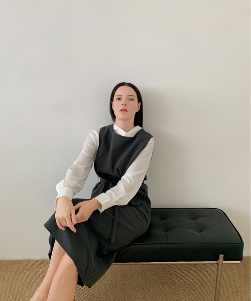 DECADE CLASSIC(ディケイド クラシック)の「DECADE CLASSIC タイトロングスカート(スカート・レディース・ブラック/グレー・LARGE/MEDIUM)」の13枚目の写真