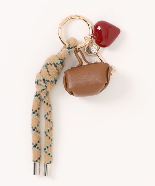 ROPE' PICNIC（ロペピクニック）の「オリジナル鍵モチーフチャーム（キーホルダー・レディース・ブラック系その他/ホワイト系その他2/ベージュ・FREE）」の4枚目の写真