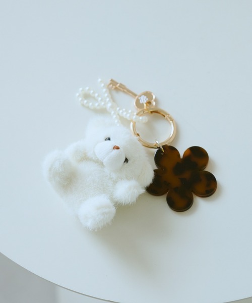 ROPE' PICNIC（ロペピクニック）の「オリジナル鍵モチーフチャーム（キーホルダー・レディース・ブラック系その他/ホワイト系その他2/ベージュ・FREE）」の5枚目の写真