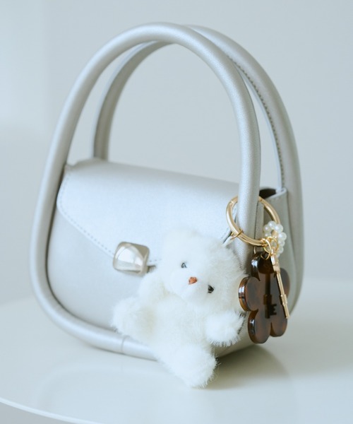 ROPE' PICNIC（ロペピクニック）の「オリジナル鍵モチーフチャーム（キーホルダー・レディース・ブラック系その他/ホワイト系その他2/ベージュ・FREE）」の6枚目の写真