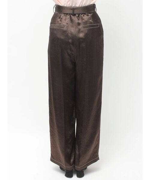 TONAL（トーナル）の「アセテート配色STワイドパンツ（その他パンツ・レディース・ブラウン/ミント/ベージュ・SMALL/MEDIUM）」の13枚目の写真