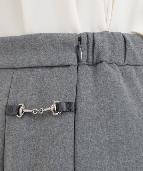 TRUDEA（トルディア）の「ビットデザインタイトスカート（スカート・レディース・チャコールグレー/ネイビー・SMALL/MEDIUM/LARGE）」の16枚目の写真