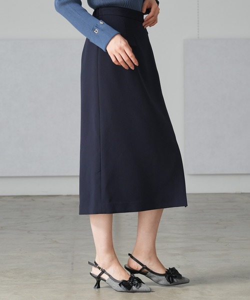 TRUDEA（トルディア）の「ビットデザインタイトスカート（スカート・レディース・チャコールグレー/ネイビー・SMALL/MEDIUM/LARGE）」の11枚目の写真