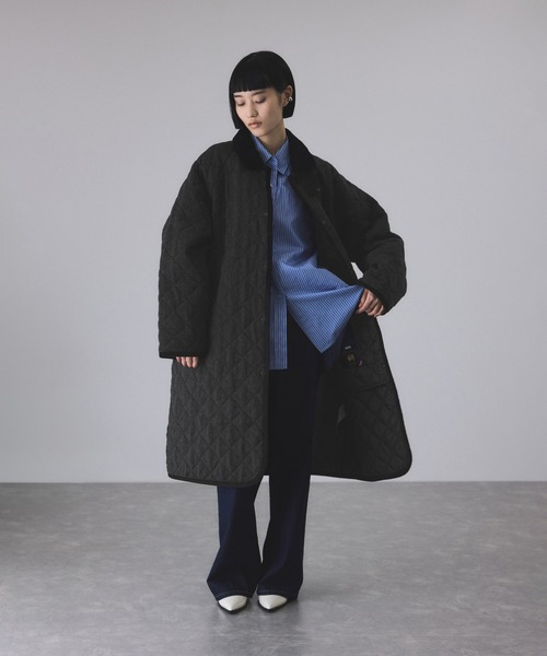 LAVENHAM for ADAM ET ROPE'】別注 CHANTRY WOOL（ナイロンジャケット