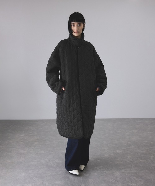 LAVENHAM for ADAM ET ROPE'】別注 CHANTRY WOOL（ナイロンジャケット