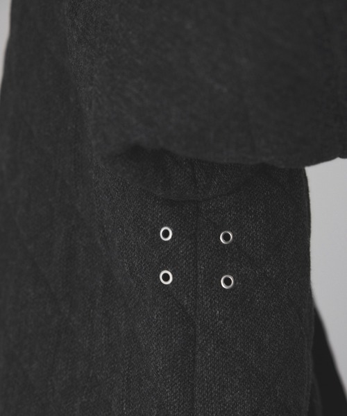 LAVENHAM（ラベンハム）の「【LAVENHAM for ADAM ET ROPE'】別注 CHANTRY WOOL（ナイロンジャケット・レディース・ブラック・M/S）」の12枚目の写真