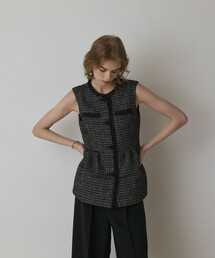 ペプラム」に該当するベスト（チェック柄）ファッション通販 - ZOZOTOWN