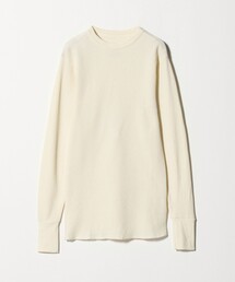 INDERA（インデラ）の「＜INDERA＞サーマル クルーネックカットソー（Tシャツ/カットソー・レディース）」