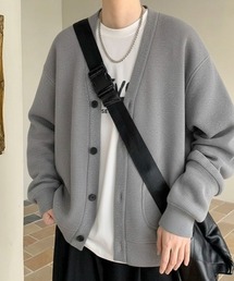 link lot（リンクロット）の「ワッフル調ビッグシルエットカットカーディガン（カーディガン/ボレロ）」